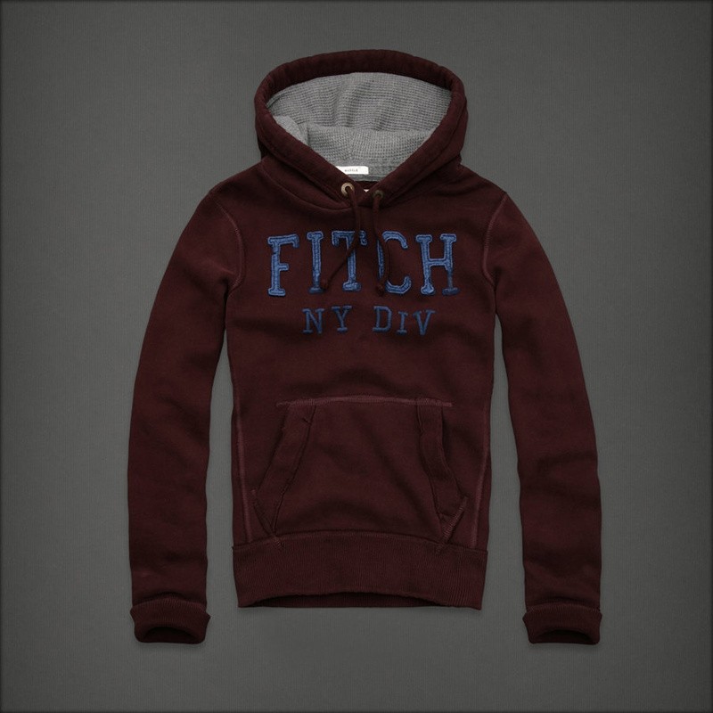 Abercrombie & Fitch Bruine Mannen Hoodies AF-mhod170