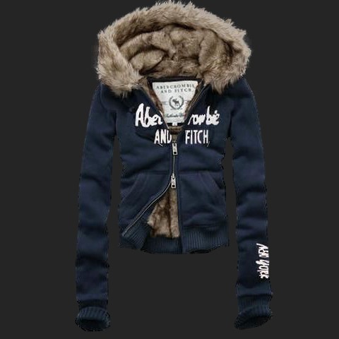 Abercrombie & Fitch Ming Blauwe Vrouwen Hoodie AF-whod003