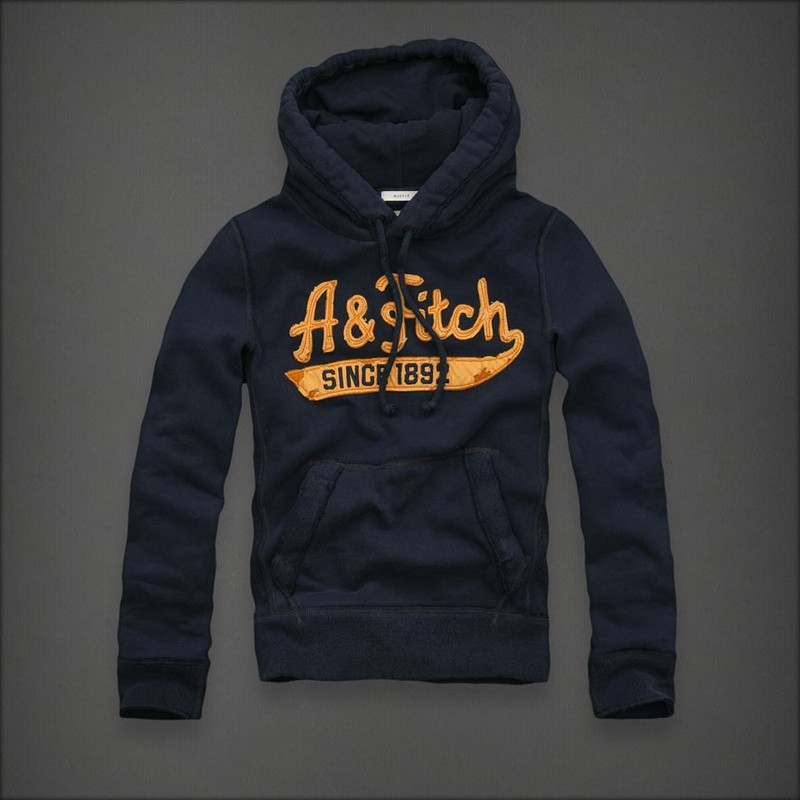 Abercrombie & Fitch Zwarte Mannen Hoodies AF-mhod133