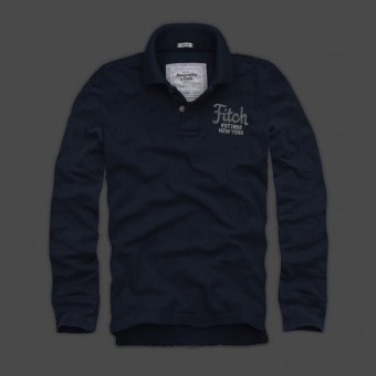 Abercrombie & Fitch Heren Polo Ming Blauwe AF-mpols079