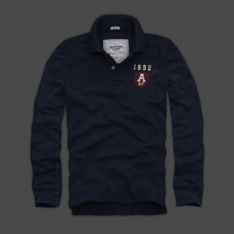 Abercrombie & Fitch Heren Polo Ming Blauwe AF-mpols077